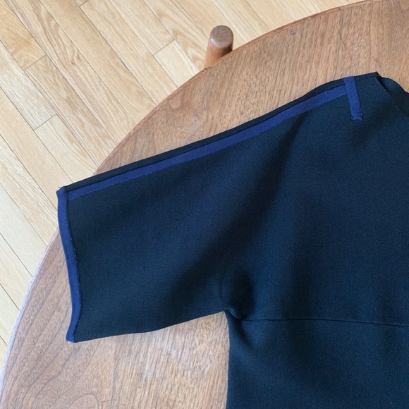 Rag & Bone Black Knit Short Sleeve Top (Size medium) | - Picture 5 of 7